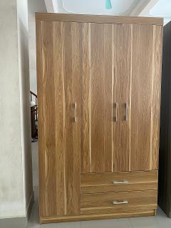 Tủ áo quần gỗ MDF 3 cánh (120x200x53)